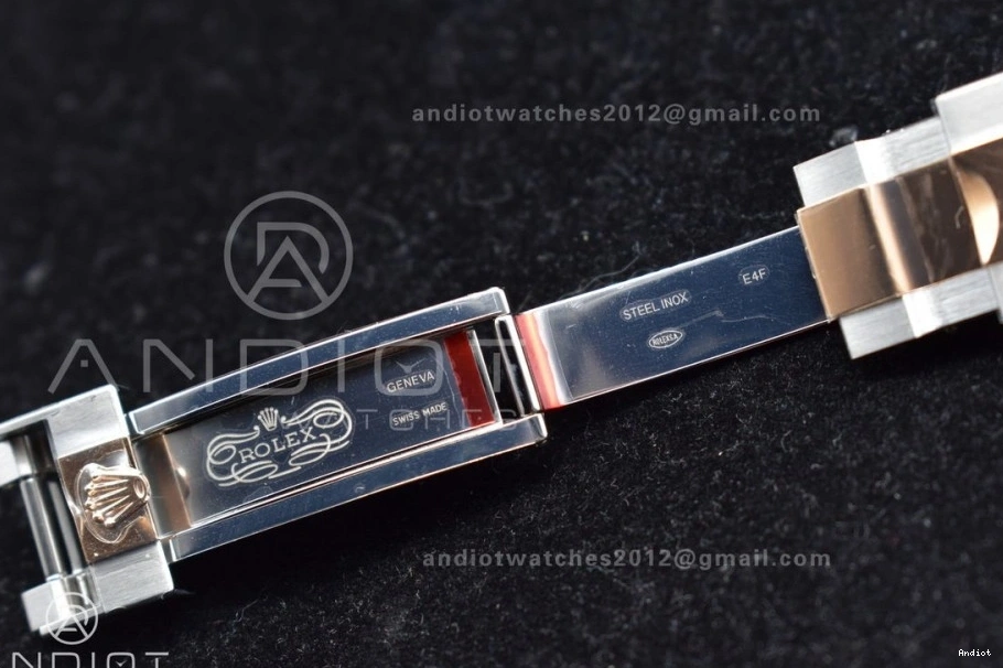 Steel Yacht-Master SS 904L Bracelet Dial 1:1 Best Gold Edition On VR3235 126621 Rose Black Clean Plated 0426